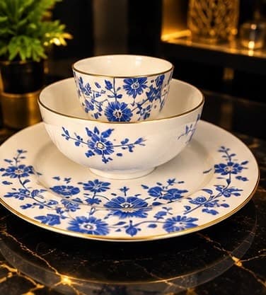 Quantum Bio-Resonance Energy Tableware Set